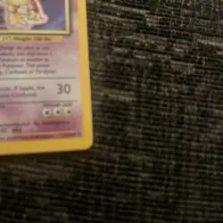 Pokemon TCG WOTC Alakazam 1/102 Holo 1999-2000 UK 4th Print Base Set NM/LP - Image 5