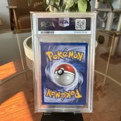 2002 POKEMON LEGENDARY COLLECTION #58 OMASTAR-REVERSE FOIL PSA 8 - Image 2