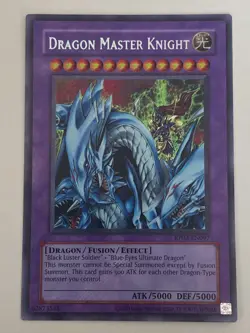 Yugioh Dragon Master Knight - RP02-EN097 - Secret Rare NM - Free Pack - Image 1
