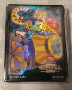Yugioh Card Protector Zoodiac Tigermortar 70 Sleeves CARNIVAL 2023 Rare - Image 2