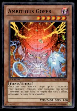 Ambitious Gofer (Starfoil) Battle Pack: Epic Dawn BP01-EN160 MP YuGiOh TCG | Buy - Image 1