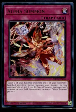 Alpha Summon 25th Anniversary Tin: Dueling Mirrors MP24-EN256 MP YuGiOh TCG | Bu - Image 1
