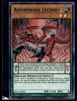 Amorphage Lechery Fists of the Gadgets FIGA-EN055 MP YuGiOh TCG | Buy 10 Get 10 - Image 1
