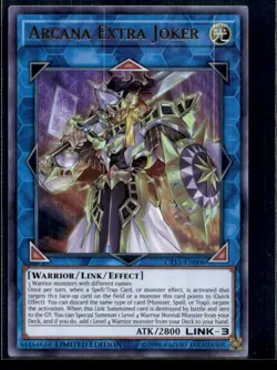 Arcana Extra Joker 2018 Mega-Tins CT15-EN006 MP YuGiOh TCG | Buy 10 Get 10 Free - Image 1