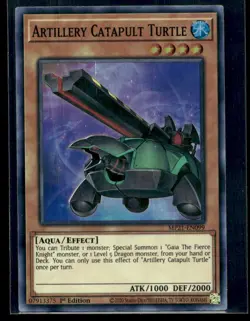 Artillery Catapult Turtle 2021 Tin of Ancient Battles MP21-EN099 MP YuGiOh TCG | - Image 1