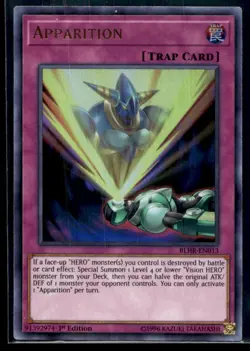 Apparition Battles of Legend: Hero's Revenge BLHR-EN013 MP YuGiOh TCG | Buy 10 G - Image 1
