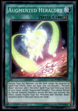 Augmented Heraldry World Superstars WSUP-EN005 MP YuGiOh TCG | Buy 10 Get 10 Fre - Image 1