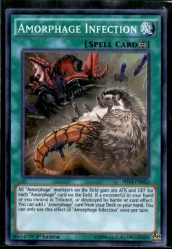 Amorphage Infection Shining Victories SHVI-EN063 MP YuGiOh TCG | Buy 10 Get 10 F - Image 1