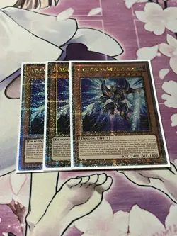 Yugioh! 3x NM Fantastical Dragon Phantazmay RA02-EN013 (Quarter Century Secret) - Image 1