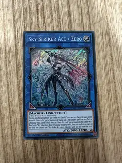 Sky Striker Ace = Zero Secret Rare DUAD-EN049 Duelist's Advance NM YuGiOh - Image 1