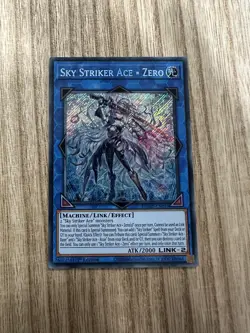 Sky Striker Ace = Zero Secret Rare DUAD-EN049 Duelist's Advance NM YuGiOh - Image 2