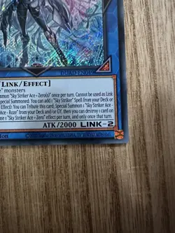 Sky Striker Ace = Zero Secret Rare DUAD-EN049 Duelist's Advance NM YuGiOh - Image 4