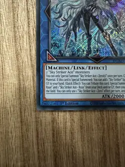 Sky Striker Ace = Zero Secret Rare DUAD-EN049 Duelist's Advance NM YuGiOh - Image 5