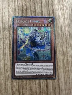 Yugioh Artmage Finmel DUAD-EN009 Starlight Rare 1st Edition NM - Image 2