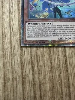 Yugioh Artmage Finmel DUAD-EN009 Starlight Rare 1st Edition NM - Image 5