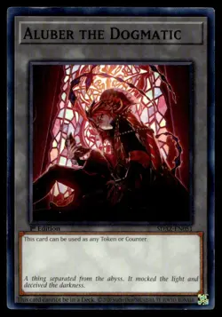 Aluber the Dogmatic Structure Deck: Albaz Strike SDAZ-EN051 MP YuGiOh TCG | Buy - Image 1