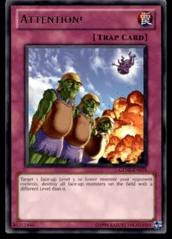 Attention! Generation Force GENF-EN078 MP YuGiOh TCG | Buy 10 Get 10 Free - Image 1