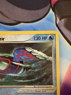 Kyogre ex 001 Nintendo Power Magazine Black Star Promo Pokemon Card Non Holo - Image 3