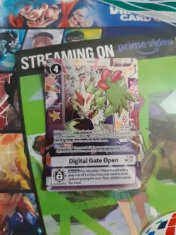 Digimon TCG -Digital Gate Open Bandai Card Fest Promo - NM - English In Hand - Image 1