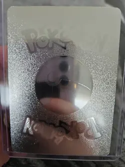 Beedrill EX Silver Foil Fan Art Vinyl Collector Pokemon Card - Image 2
