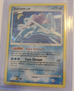 SUICUNE Lv. 44 Secret Wonders POKEMON Holo 2007 Trading Card 19/132 TCG - Image 1