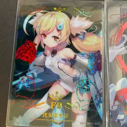 Goddess Story 10M03 - FR RAINBOW Lot! - 8 Cards - Clear Anime Foil OOP - RARE! - Image 3