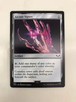 Arcane Signet 227 Tyranids MTG Magic the Gathering Card NM Mint Warhammer 40K - Image 1