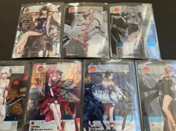 Goddess Story INS Card Lot 7 Cards! 5M07 and 5M08 - Maiden Party Anime - Azur - Image 1