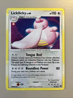 Lickilicky Holo 12/132 - Secret Wonders Pokemon TCG - LP - 2007 - Image 1