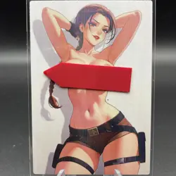 Lara Croft Anime Waifu Card Doujin ACG Goddess Holo - Image 1