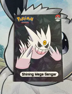 Pokemon Shining Mega Gengar Infinity Peru Exclusive NON TCG Card - Image 1