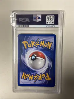 Pokemon Card Politoed 8/75 Neo Discovery Holo Rare WOTC PSA8 - Image 2