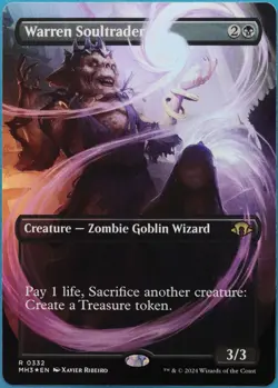 Warren Soultrader (Borderless) FOIL Modern Horizons 3 NM (519543) ABUGames - Image 1