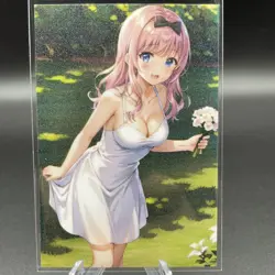 Chika Fujiwara Anime Waifu Card Doujin ACG Goddess - Image 1