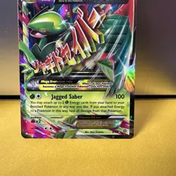 Pokemon XY Ancient Origins Mega Sceptile EX Holo Ultra Rare Card 8/98 NM - Image 3