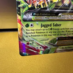 Pokemon XY Ancient Origins Mega Sceptile EX Holo Ultra Rare Card 8/98 NM - Image 5