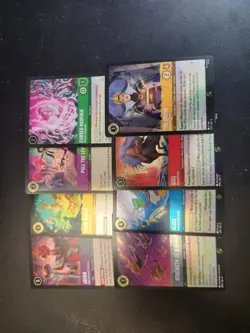Disney Lorcana Promo Cards X8 Brand New! - Image 1
