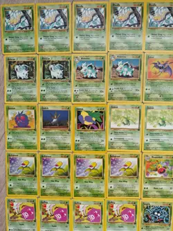 Vintage Pokemon Trading Cards Lot - Base Set Fossil Jungle Rocket Neo Destiny - Image 2
