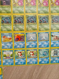 Vintage Pokemon Trading Cards Lot - Base Set Fossil Jungle Rocket Neo Destiny - Image 5
