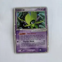Celebi EX 17/17 Pop Series 2 Holo Rare Pokemon TCG Promo Card - Image 1
