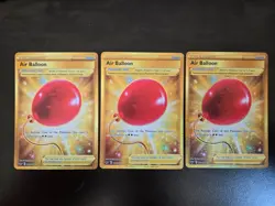 Lot of 3 Near Mint Air Balloon 213/202 Swsh1 Pokemon Cards - Image 1