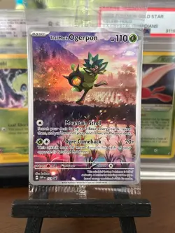 Teal Mask Ogerpon SVP 123 Sealed Black Star Promo Pokemon Card - English - Image 1