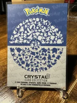 2025 Pokemon Crystal Card Collection Black Dark Edition #002 Ivysaur Holo - Image 5