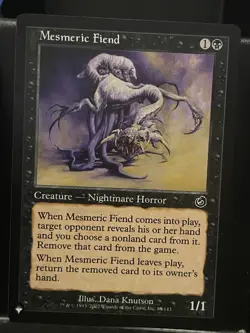 Mesmeric Fiend Torment Regular NM The List Mystery MTG Magic Card - Image 1
