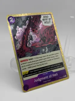 One Piece Judgment of Hell OP02-089 - Paramount War Event NM ENGLISH - Image 2