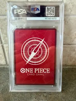 2025 One Piece Monkey D. Luffy Leader Alt Art #OP13-001 PSA 9 MINT ENGLISH - Image 2
