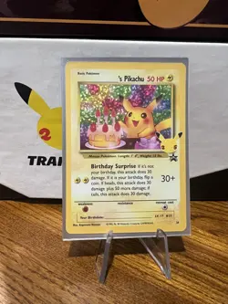 Birthday Pikachu Pokemon Trading Card #24 Celebrations Classic Collection - Image 1
