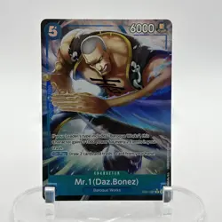 One Piece Mr. 1 (Daz.Bonez) EB01-027 Alt Art - Extra Booster Memorial Collection - Image 1