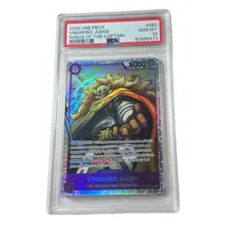2024 One Piece Wings of The Captain Vinsmoke Judge OP06 #062 PSA 10 - Image 1