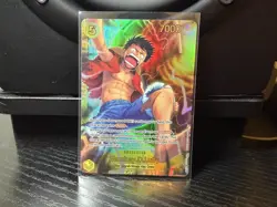 One Piece TCG Monkey.D.Luffy OP15-119 SEC NM - Image 1